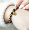 Confidence Tiger's Eye Crystal Essential Oil Bracelet - Wicked Witcheries