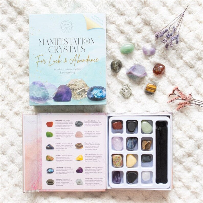 The Little Book of Crystal Healing Gift Set - Wicked Witcheries