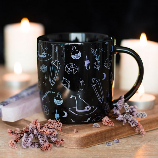 Crystal Witch Print Mug