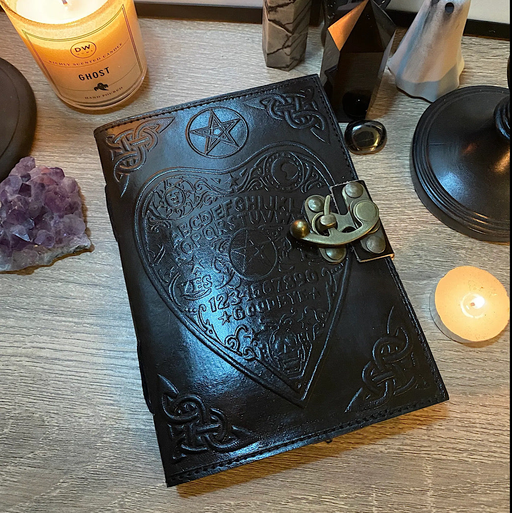 Talking Board Real Leather Journal - Wicked Witcheries