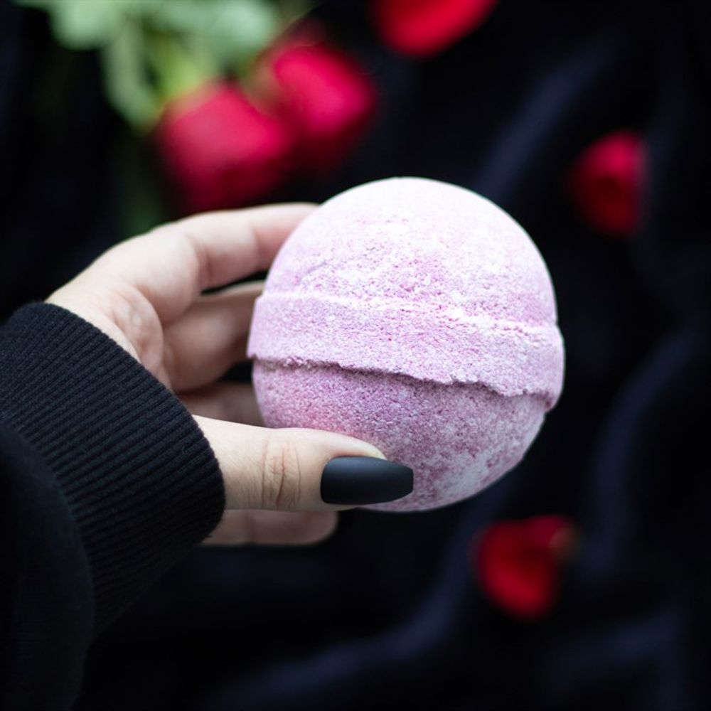 Blood Bath Wild Rose Bath Bomb - Wicked Witcheries