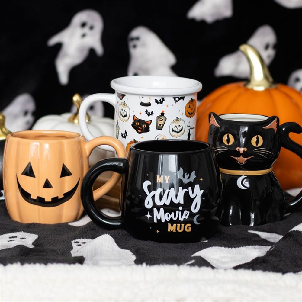 Spooky Black Cat Shaped Mug - Wicked Witcheries