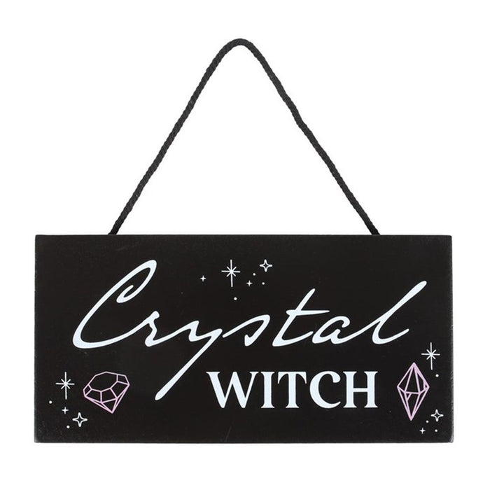 Crystal Witch Hanging Sign - Wicked Witcheries