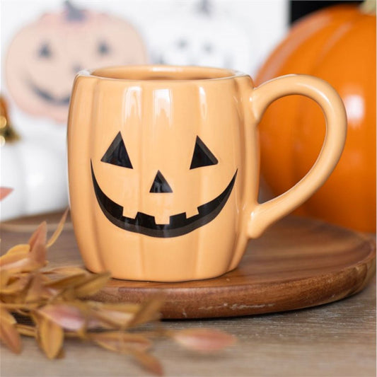 Jack-o'-Lantern Pumpkin Shaped Mug - Wicked Witcheries