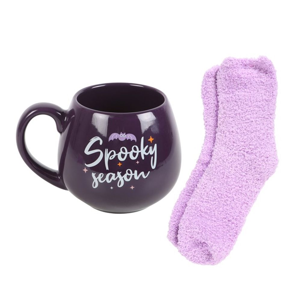 Spooky Season Mug and Socks Set - Wicked Witcheries