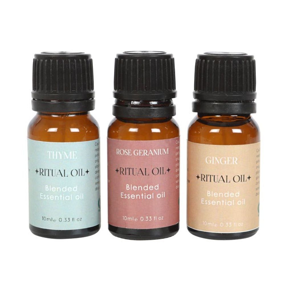 Set of 3 Love Ritual Blended Essential Oils - Wicked Witcheries