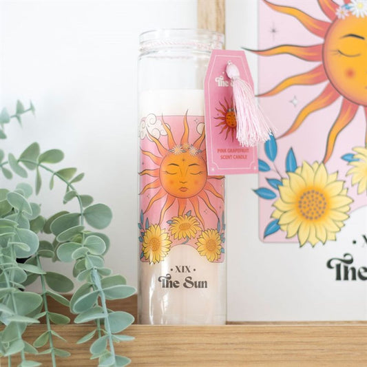 The Sun Pink Grapefruit Tube Candle - Wicked Witcheries