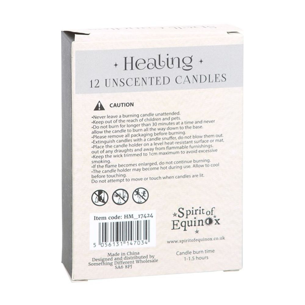 Pack of 12 Healing Spell Candles - Wicked Witcheries