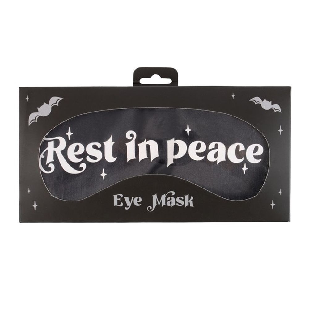 Rest in Peace Satin Sleep Mask - Wicked Witcheries