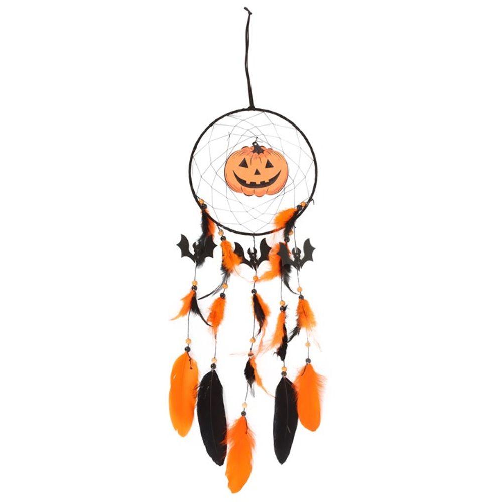 Pumpkin Halloween Dreamcatcher - Wicked Witcheries