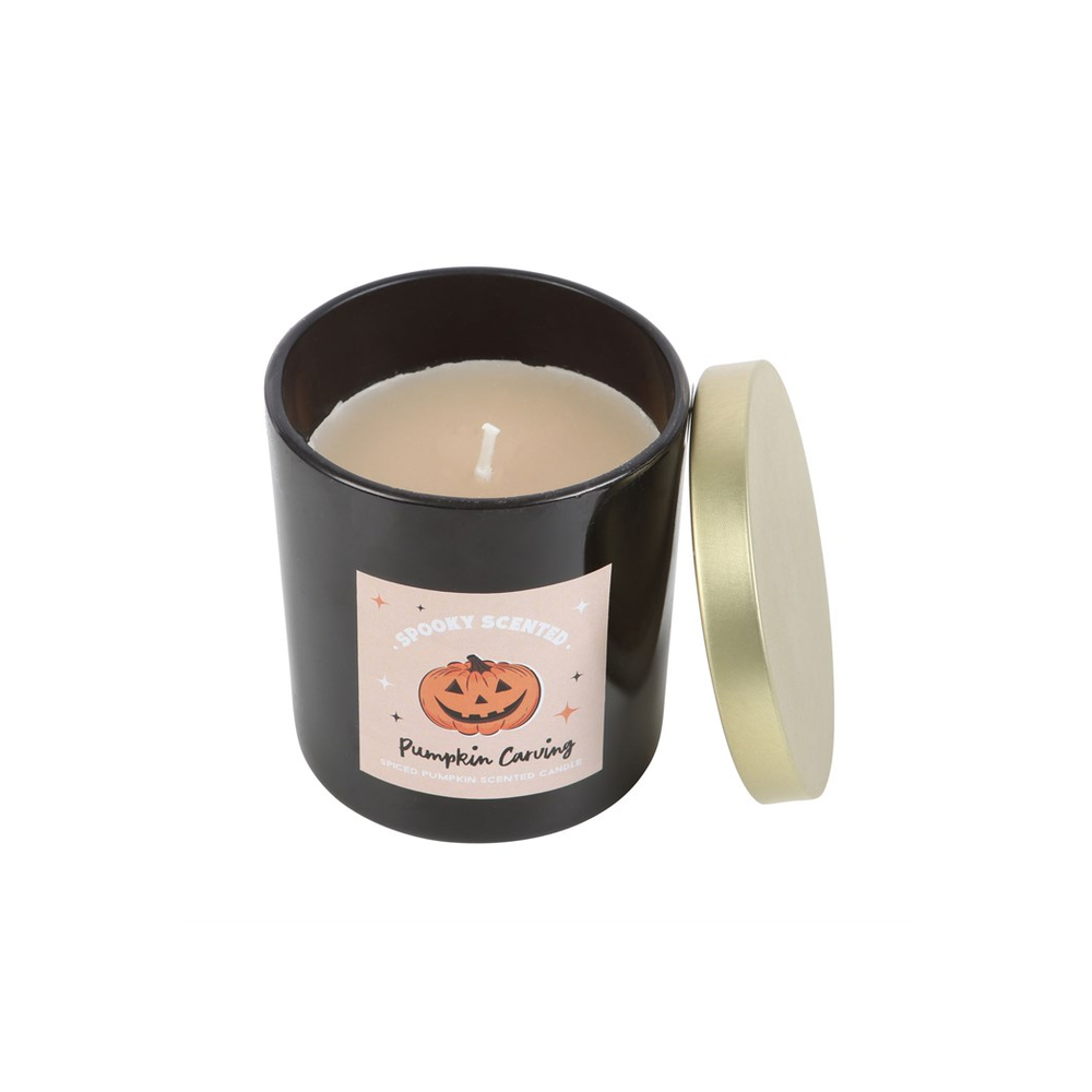 Pumpkin Carving Spiced Pumpkin Candle - Wicked Witcheries