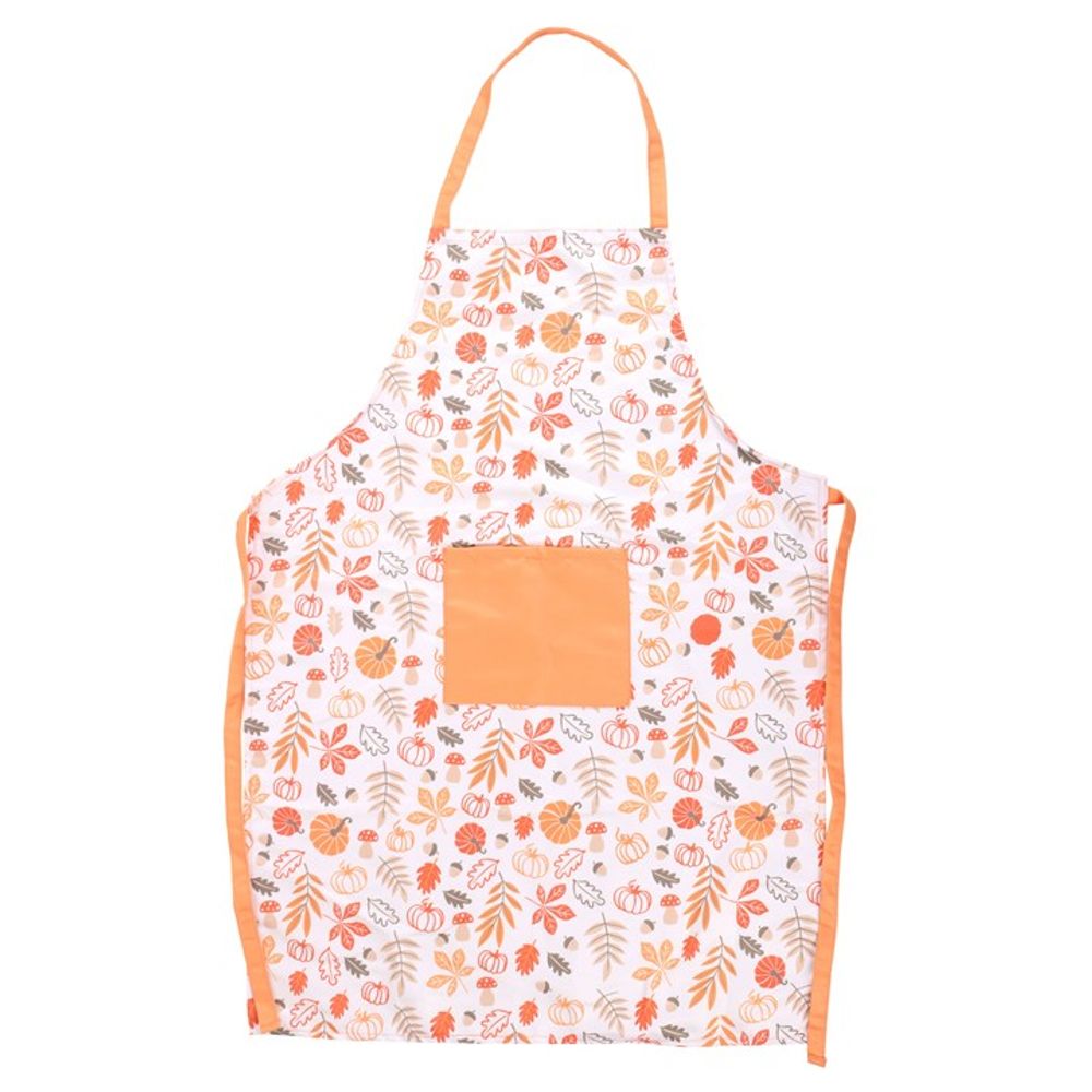 Autumn Leaves and Pumpkins Apron - Wicked Witcheries