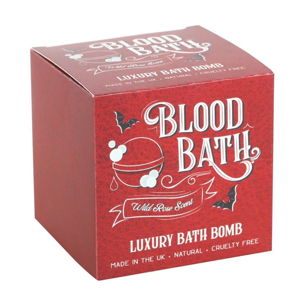 Blood Bath Wild Rose Bath Bomb - Wicked Witcheries