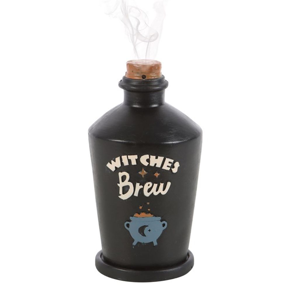 Witches Brew Potion Bottle Incense Cone Burner - Wicked Witcheries