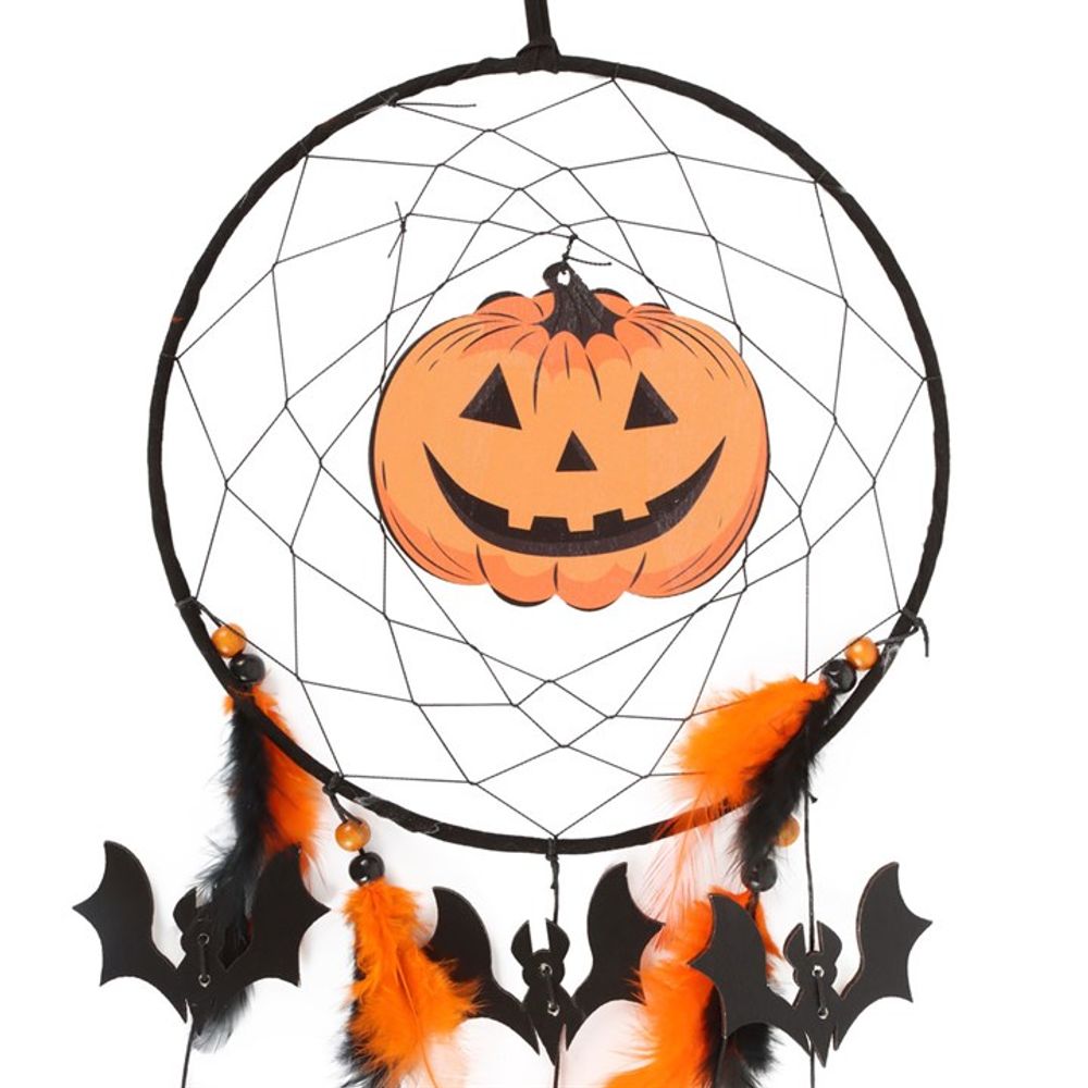 Pumpkin Halloween Dreamcatcher - Wicked Witcheries