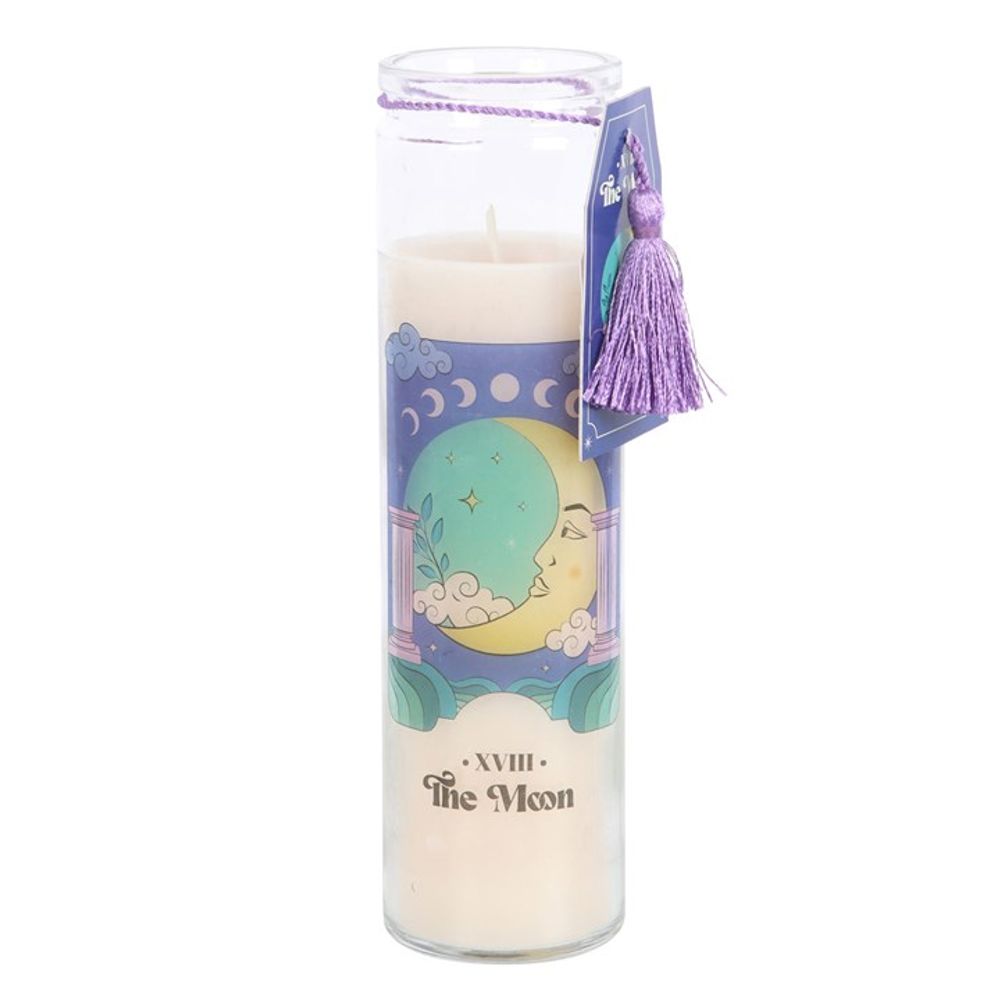 The Moon Violet Tube Candle - Wicked Witcheries