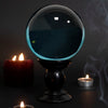 Large Teal Crystal Ball on Stand - Wicked Witcheries