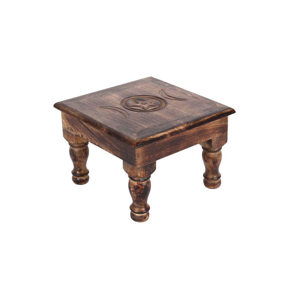 Triple Moon Altar Table - Wicked Witcheries