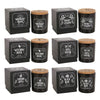 Set of 6 Midnight Ritual Candles - Wicked Witcheries