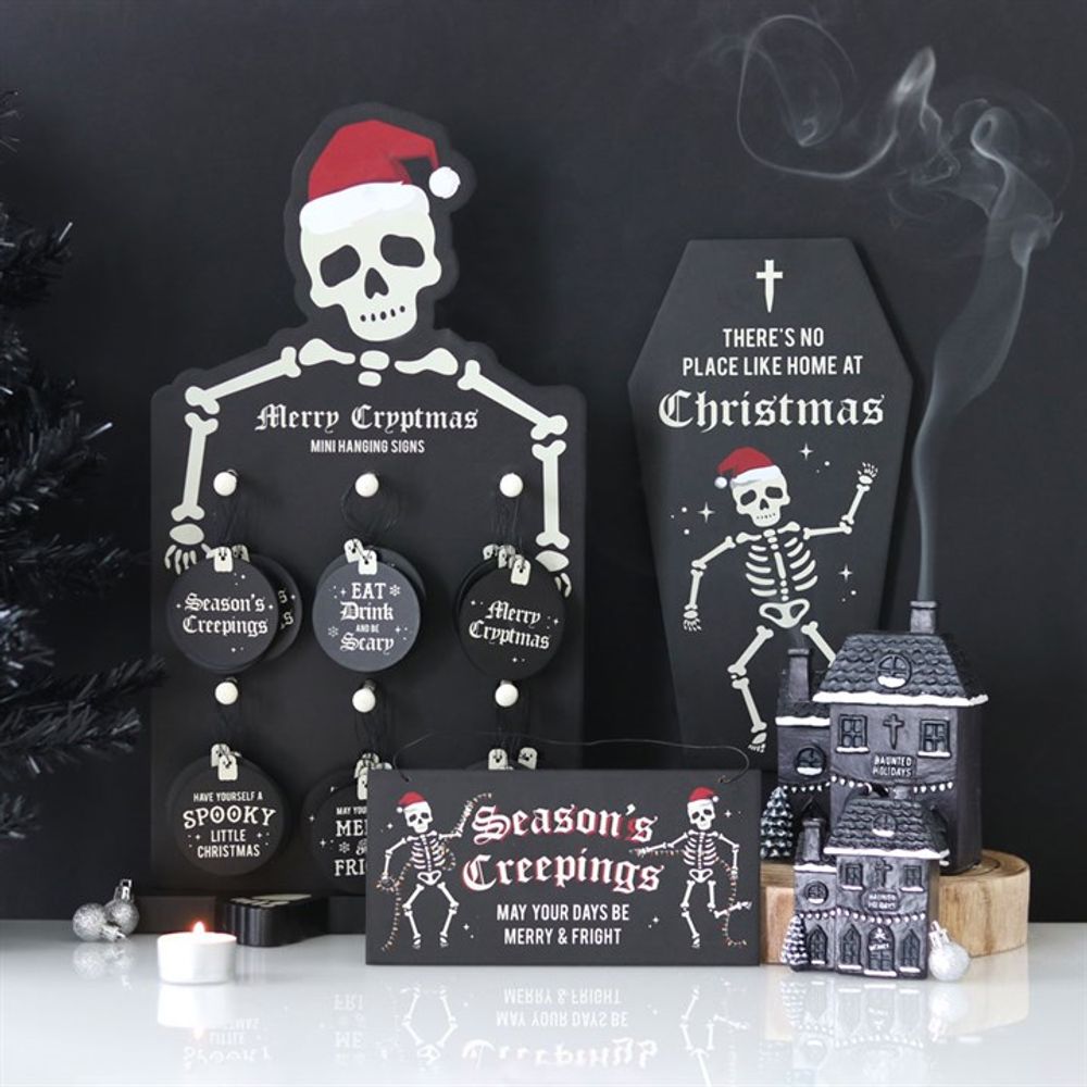 Haunted Holiday House Resin Christmas Decoration - Wicked Witcheries