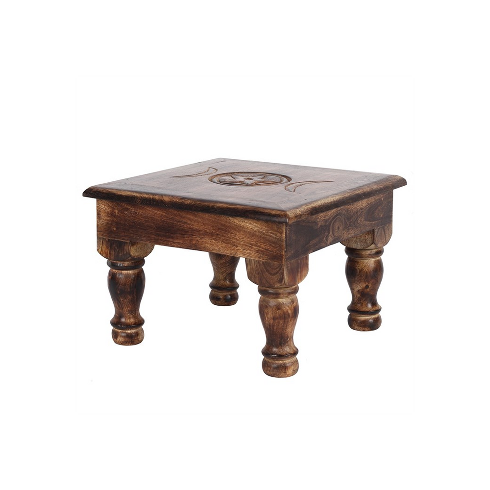 Triple Moon Altar Table - Wicked Witcheries